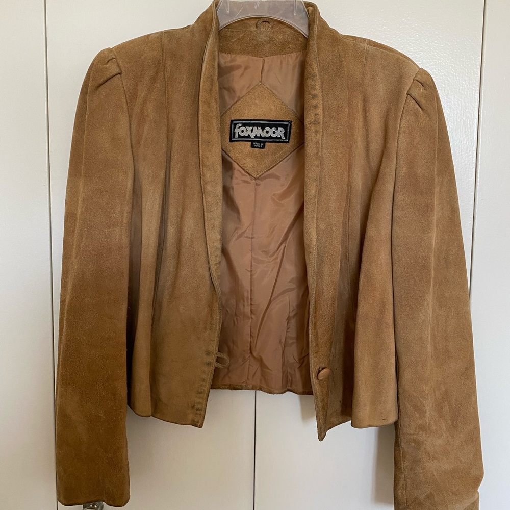Super cool vintage leather jacket